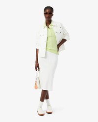 Polo L.12.D slim fit marquage pointelle