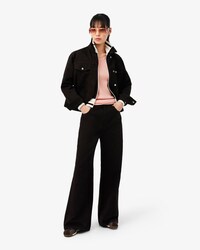 D&eacute;bardeur slim fit coton c&ocirc;tel&eacute;