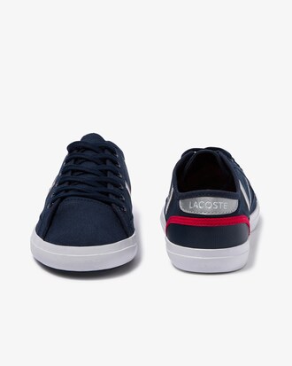 Juniors' Sideline Lace-up Canvas and Synthetic Sneakers