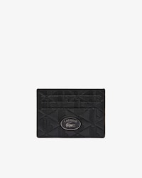 Porte-cartes monogramme en cuir