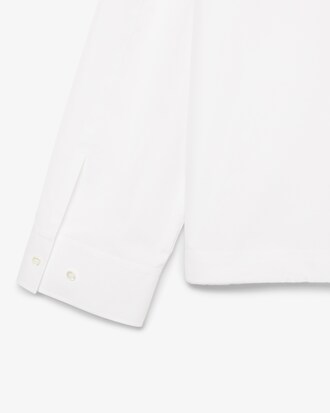 Veste popeline &agrave; capuche D&eacute;fil&eacute;