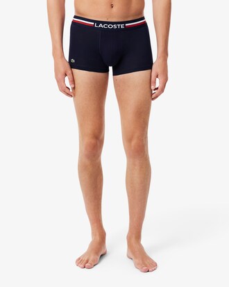 Lot de 3 boxers courts coton stretch