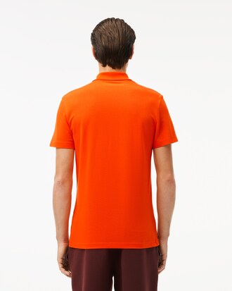 Polo regular fit en coton mélangé