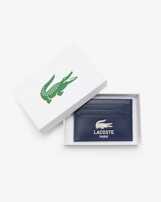 Porte-cartes FG en cuir imprimé