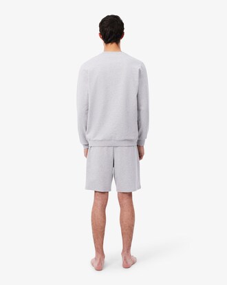 Short de pyjama straight fit molleton