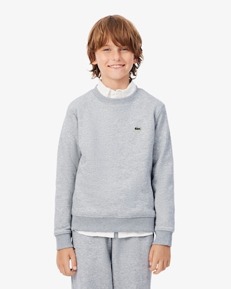 Sweatshirt mixte col rond molleton