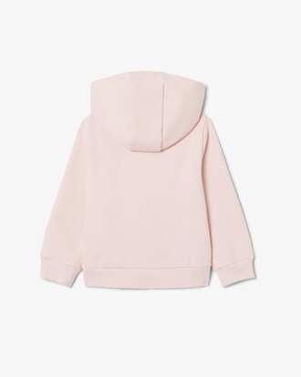 Sweatshirt zipp&eacute; &agrave; capuche mixte molleton