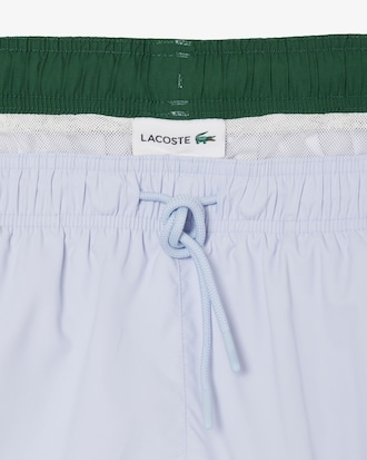 Short de bain mi-long uni