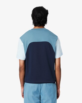 T-shirt color-block jersey de coton