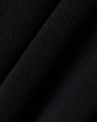 Pull coton uni col V