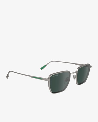Lunettes Retro rectangulaire m&eacute;tal