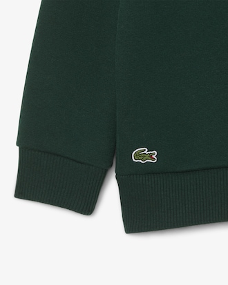 Sweatshirt molleton imprim&eacute; monogramme