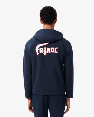Sweatshirt zipp&eacute; &Eacute;quipe de France de tennis