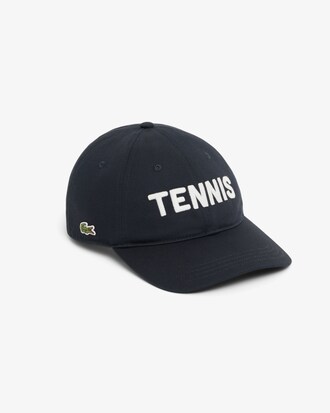 Casquette twill de coton brod&eacute;e