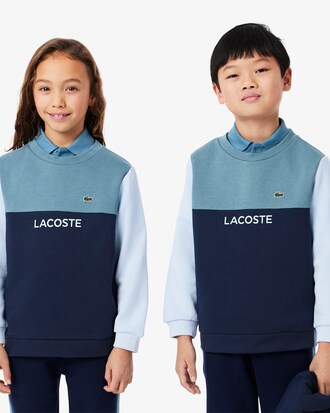 Sweatshirt molleton color-block