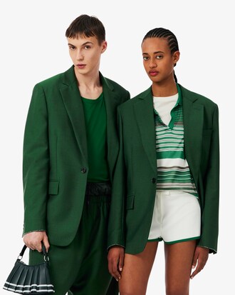 Blazer laine &eacute;paisse D&eacute;fil&eacute;