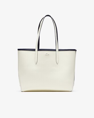 Sac cabas zipp&eacute; Anna r&eacute;versible color-block avec pochette unie
