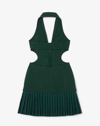 Robe jersey plissée Défilé