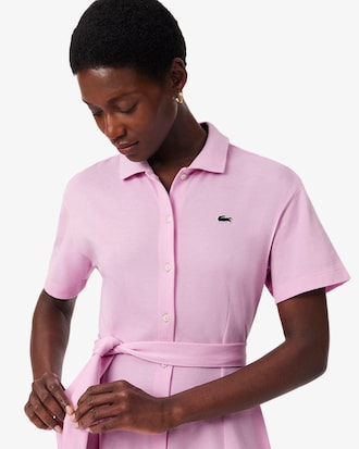 Robe polo &eacute;vas&eacute;e Petit Piqu&eacute;