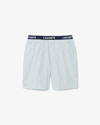 Short de pyjama ray&eacute; en popeline