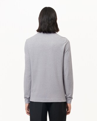 Polo L.12.12 slim fit manches longues