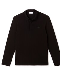 Paris Polo Regular Fit Lacoste manches longues en coton stretch