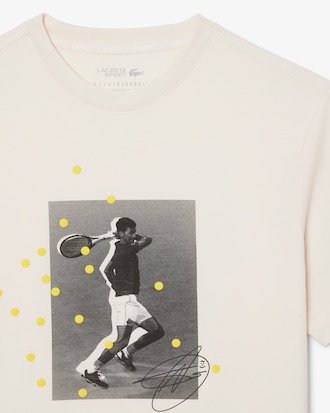 T-shirt graphique Lacoste Tennis x Novak Djokovic
