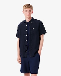 Chemise manches courtes en lin