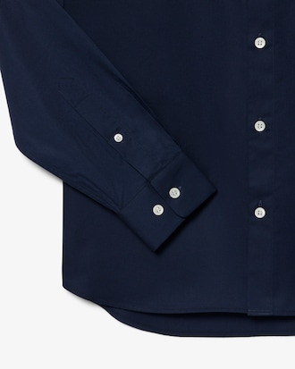 Chemise coton textur&eacute; regular fit