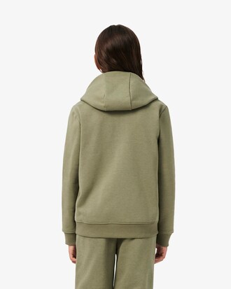 Sweatshirt mixte zipp&eacute; en molleton gratt&eacute;