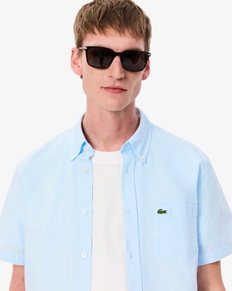 Chemise manches courtes regular fit Oxford