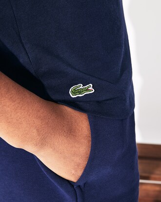 T-shirt col rond Tennis Lacoste SPORT en coton avec marquage dégradé