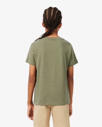 T-shirt mixte col rond coton