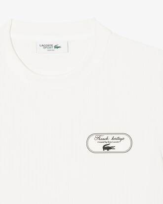 T-shirt Tennis H&eacute;ritage Ultra Dry badge