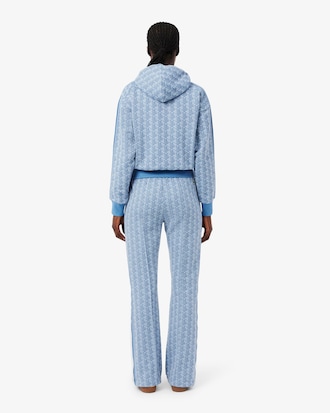 Pantalon de surv&ecirc;tement flare monogramme