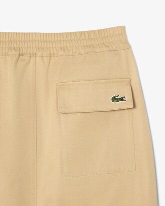 Jupe droite mi-longue en twill