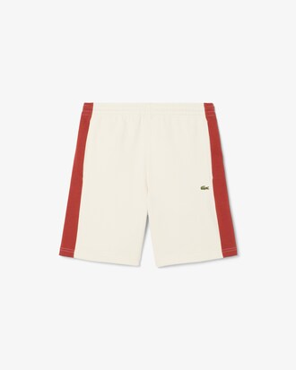 Short molleton de coton color-block
