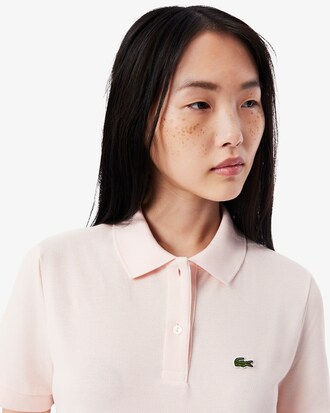 Robe polo en Petit Piqu&eacute; souple