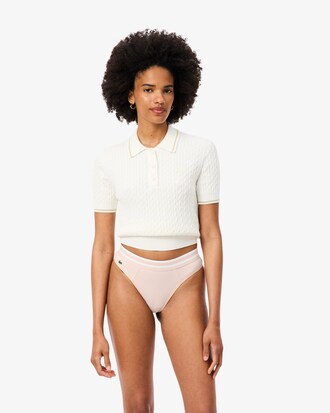 String coton ceinture ray&eacute;e