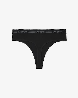 String microfibre ceinture festonn&eacute;e