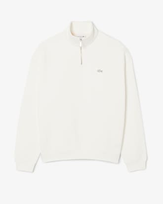 Sweatshirt col zippé molleton épais