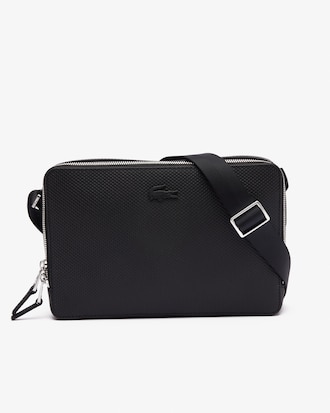 Sac reporter Chantaco en cuir piqué