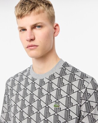 T-shirt coton monogramme