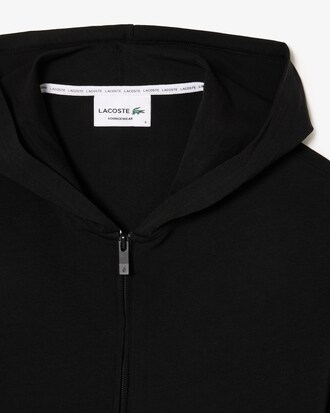 Sweatshirt d'intérieur zippé à capuche