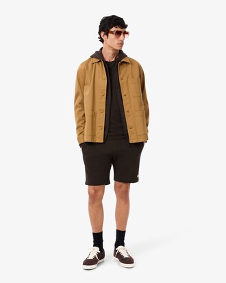 Short regular fit molleton