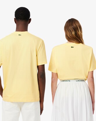 T-shirt coton imprimé signature
