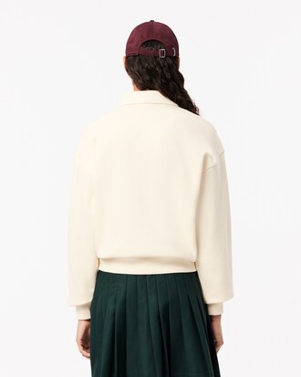 Sweatshirt polo molleton brodé