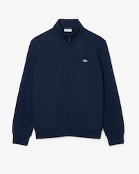 Sweatshirt zipp&eacute; molleton coton