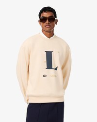 Sweatshirt molleton imprim&eacute; graphique