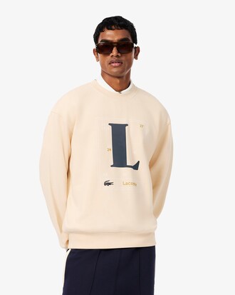 Sweatshirt molleton imprim&eacute; graphique